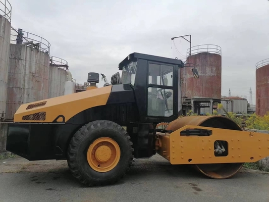 15 トン 稼働重量 使用済み Sany SSR220AC 道路ローラー 良好な状態