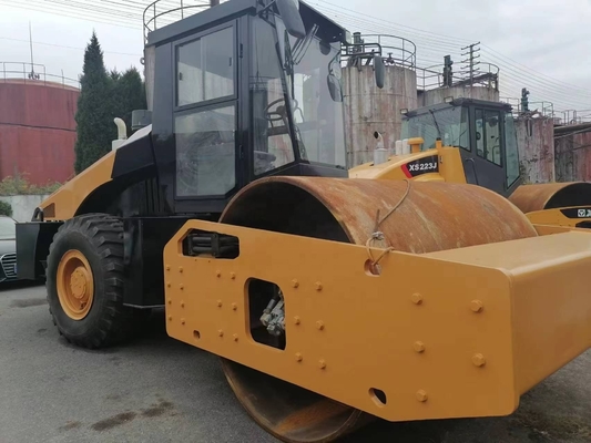 15 トン 稼働重量 使用済み Sany SSR220AC 道路ローラー 良好な状態