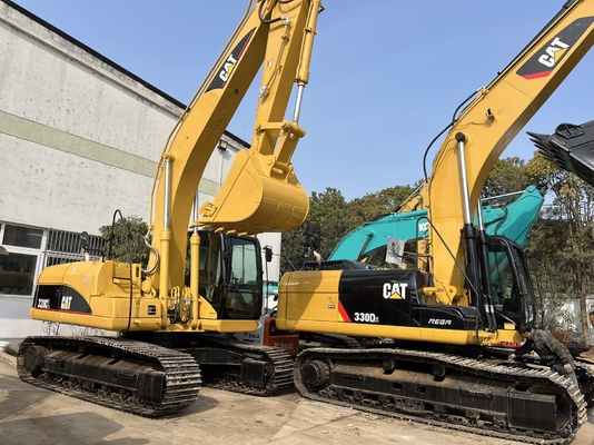 CAT 330D2 リウアン液圧シリンダーと0.3M3バケツの古着掘削機 状態良好