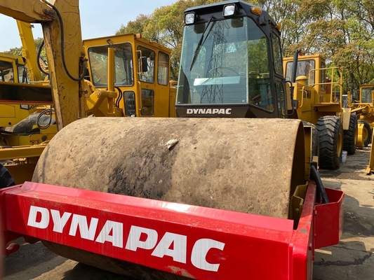 使用されたダイナパックCA301Dロードローラー 高性能 シングルドラム鋼輪と基礎