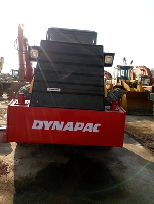 Dynapac CA30D ロード ロール と シングル ドラム 鋼輪 の 基礎 建設