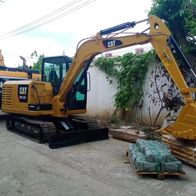 日本EPAエンジンと0.35m3バケット容量を持つオリジナルペイント CAT305.5E掘削機