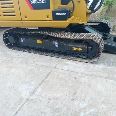 日本EPAエンジンと0.35m3バケット容量を持つオリジナルペイント CAT305.5E掘削機
