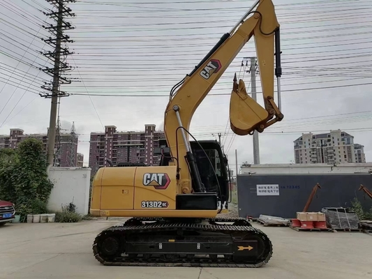 低燃費で高品質の CAT 313D2GC 中古掘削機