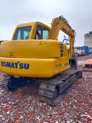 中古 掘削機 コマツー PC60 掘削機 状態良好 機械 重量 6000 kg