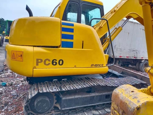 中古 掘削機 コマツー PC60 掘削機 状態良好 機械 重量 6000 kg