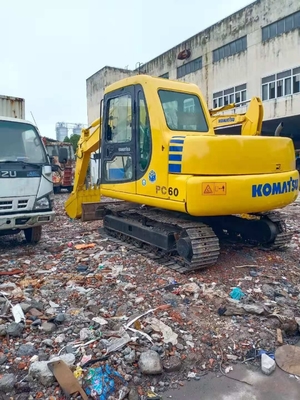 中古 掘削機 コマツー PC60 掘削機 状態良好 機械 重量 6000 kg