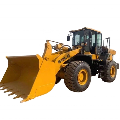 完全液圧システム SDLG 15TON ローダー 製造工場 中古車輪ローダー
