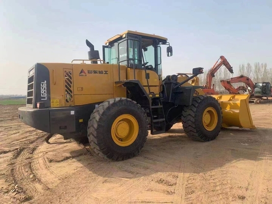 完全液圧システム SDLG 15TON ローダー 製造工場 中古車輪ローダー