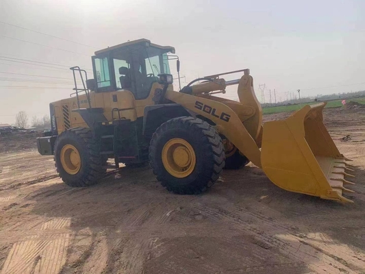 完全液圧システム SDLG 15TON ローダー 製造工場 中古車輪ローダー
