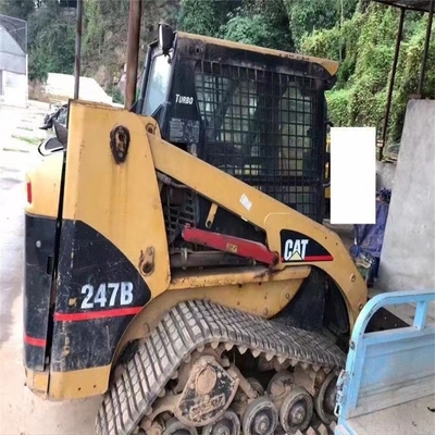 42kw 中古キャタピラー CAT 247B スキッドステアローダー その他水力ポンプ 日本