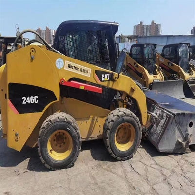 低労働時間 Caterpillar Cat 246c 厳しい労働条件のための車輪ロード機