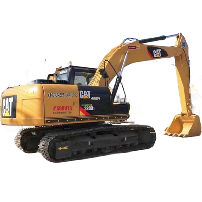 中古キャタピラー掘削機 Cat320D2 日本製 20TON 定量荷重のロード機