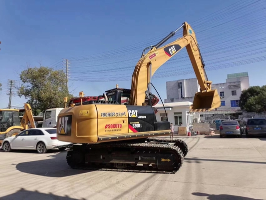中古キャタピラー掘削機 Cat320D2 日本製 20TON 定量荷重のロード機