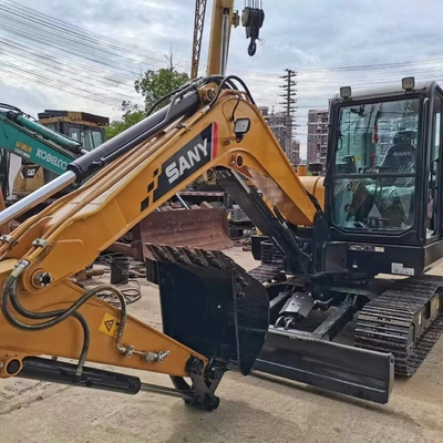 原装ペイント SANY 55C エーピエエンジンと 0.35m3 バケット容量