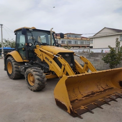 低労働時間 バックホー・ローダー 前面負荷用掘削機 SDLG B877F オリジナル機器