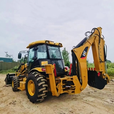 CAT 420F バックホー ローダー CAT 水力ポンプ付き 安価な土搬送機械