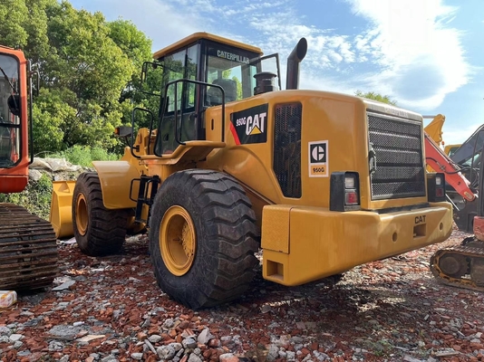 日本から輸入された建設工事用前積載機 Caterpillar 950G 車輪積載機
