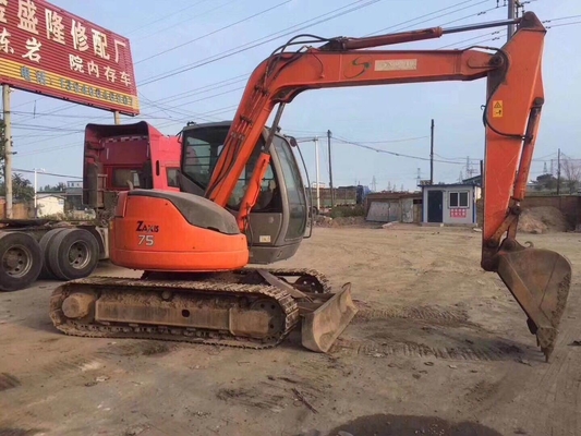 日本原装7T掘削機 ヒタチ zx75us zaxis75us EPAエンジン付き クローラー・ディガー