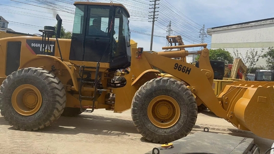 機械重量6000KGのCAT966Hを使用したホイールローダー その他の水力ポンプを含む