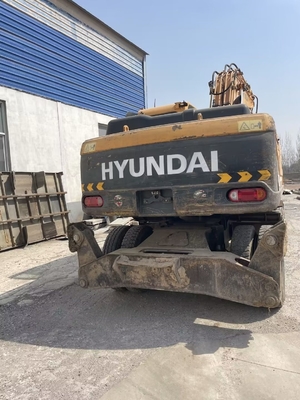 0-2000 作業時間 EPA エンジンとオリジナルペイントの Hyundai 210W-9 エグバレーターを使用