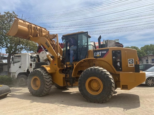前部ロード トラクター CAT966H レストラン用車輪ロード機