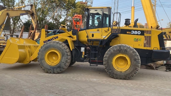 オリジナルペイント コマツー WA330 30トン オリジナルエンジンと日本用ホイールローダー