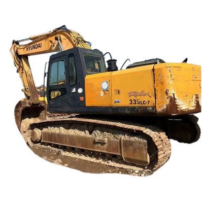 33 TON 韓国 EPA エンジン ヒューンダイ 335LC-7 水力掘削機 移動型 クローラー掘削機