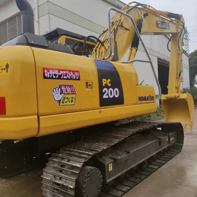 20000kg マシン重量 日本から使用された掘削機 コマツー pc200 クローラー掘削機