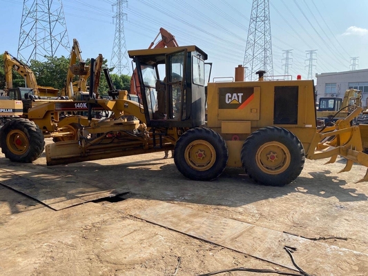 20 トン 稼働重量 CAT 140K 使用済み 格付け機 高掘削能力とユニークな販売ポイント