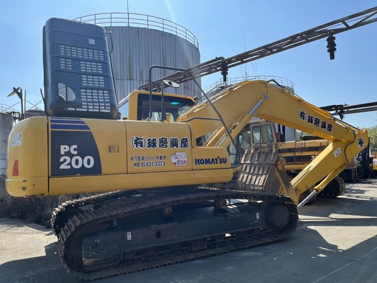日本製 コマツー 中古 掘削機 pc200 原装 掘削機 建材 ショップ