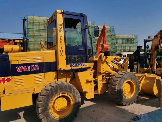 コマツー WA100 中古 積載 掘削機 機械 修理 ショップ の 状態 の 良い