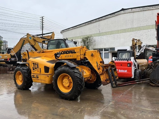 中古JCB 505 輪を動かすタイプと他のバケットの容量を持つ二手フォークリフト
