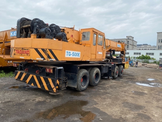 50TON タダノ TG-500E クレーン 日本 原始運転重量 50TON 作業時間 0-2000