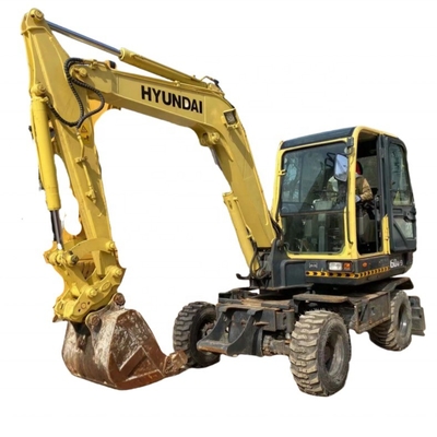 ハインダイ 60w-9 中古 韓国 オリジナル 6トンの掘削機 クローラー 掘削機 6000kg 機械重量