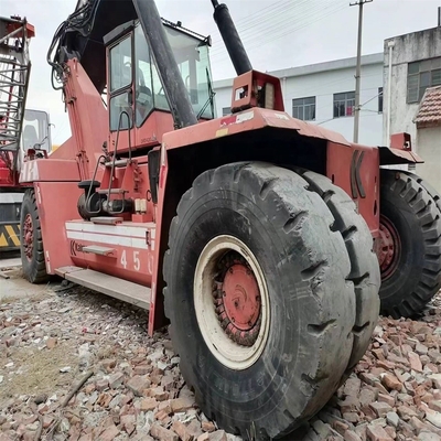 70000 KG 重量 カルマ DRF450 上海で使ったリッチスタッカー 45トンのコンテナハンドラー