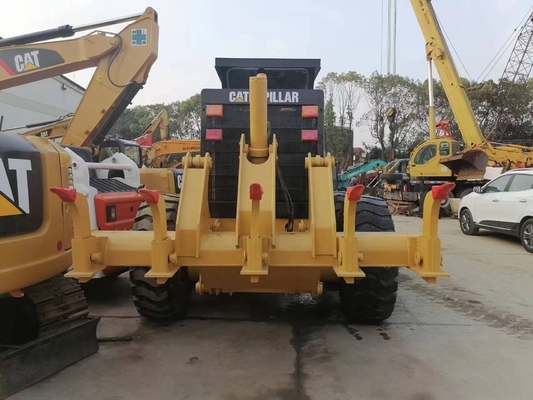 90% CAT Caterpillar140G Grader 優れた性能を誇る日本原装ランドフラットマシン
