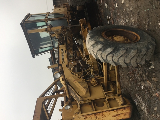 良き状態のダブルドラムローラー CAT 12G 日本から使用された土地フラットマシン