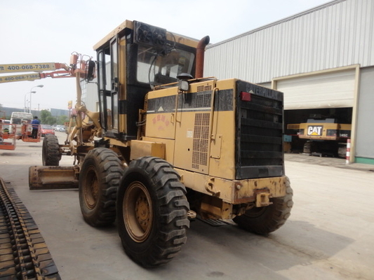 CAT Caterpillar120H Grader 良い性能と日本から使用された土地フラットマシン
