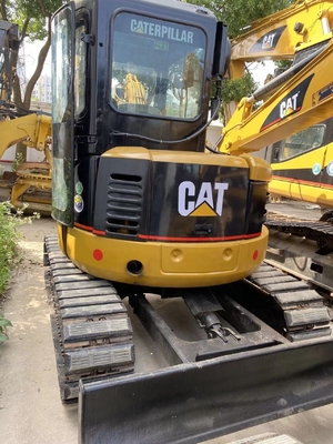 使用済み CAT305 ミニ掘削機 0.8 トン稼働重量と水力システム