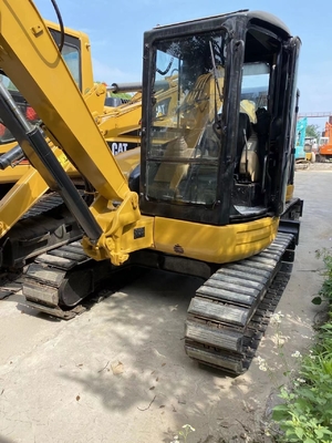 使用済み CAT305 ミニ掘削機 0.8 トン稼働重量と水力システム