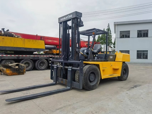 格安なUSED 96KWフォークリフト TCM FD15ton EPA エンジン 水力フォークリフト KOMATSU FD15on