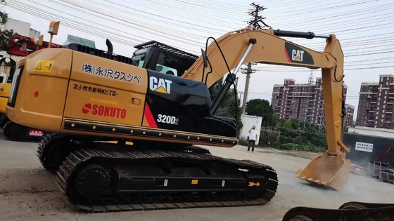 20トンの稼働重量 日本用ディーゼル掘削機320D2 オリジナルエンジンを最大限搭載