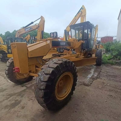 道路タイヤとカミンズエンジンの良い状態で使用された CAT140H モーターグラダー