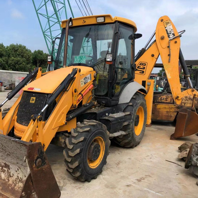 JCB 4CX/3CX 0〜2000 作業時間とLiyuan 水圧バルブを持つ中古バックホーローダー