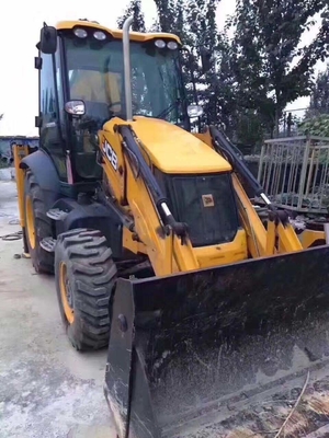 JCB 4CX/3CX 0〜2000 作業時間とLiyuan 水圧バルブを持つ中古バックホーローダー