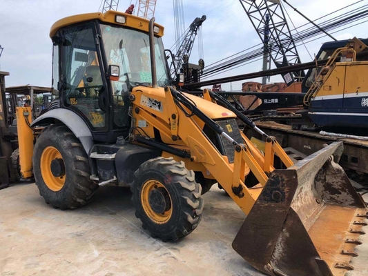 JCB 4CX/3CX 0〜2000 作業時間とLiyuan 水圧バルブを持つ中古バックホーローダー