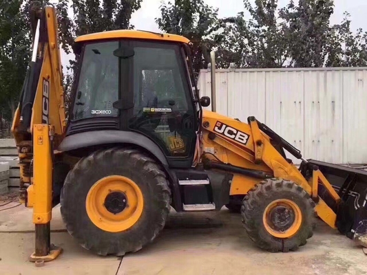 JCB 4CX/3CX 0〜2000 作業時間とLiyuan 水圧バルブを持つ中古バックホーローダー