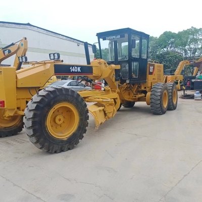 中古の CAT140K モーターグレーダー オリジナルカラー 中古 エンジニアリング 建設機械
