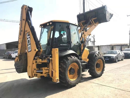 日本製のJCB 4CXローダー 15TON バックホーローダー
